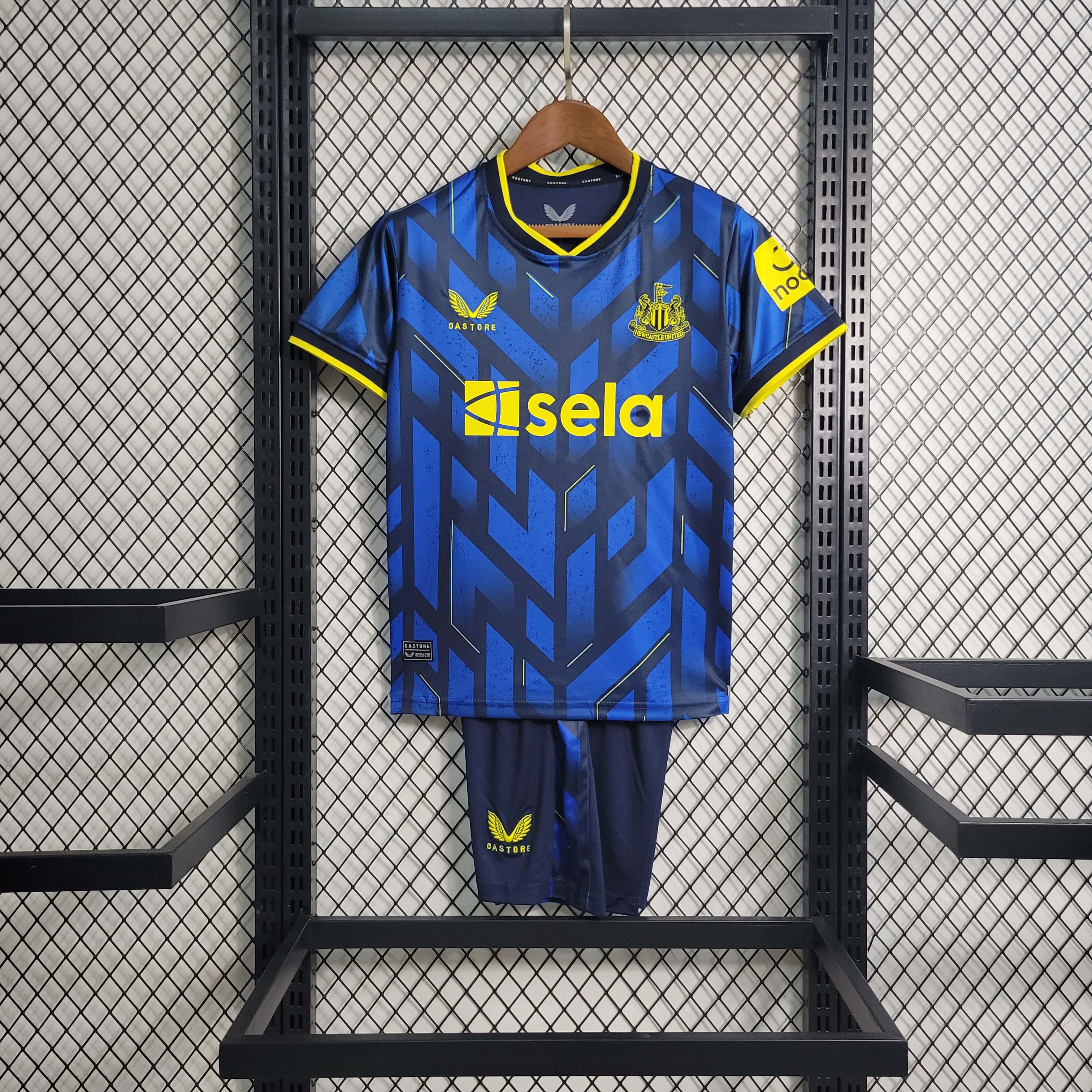 2023/2024 Newcastle United Third Away Football Jersey Shirt 1:1 Thai Quality Kids Size