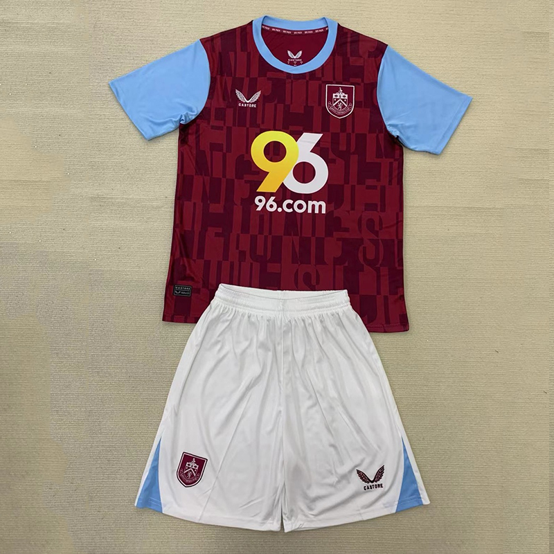24/25 Burnley  Home Football Shirt + Shorts1:1 Thai Quality