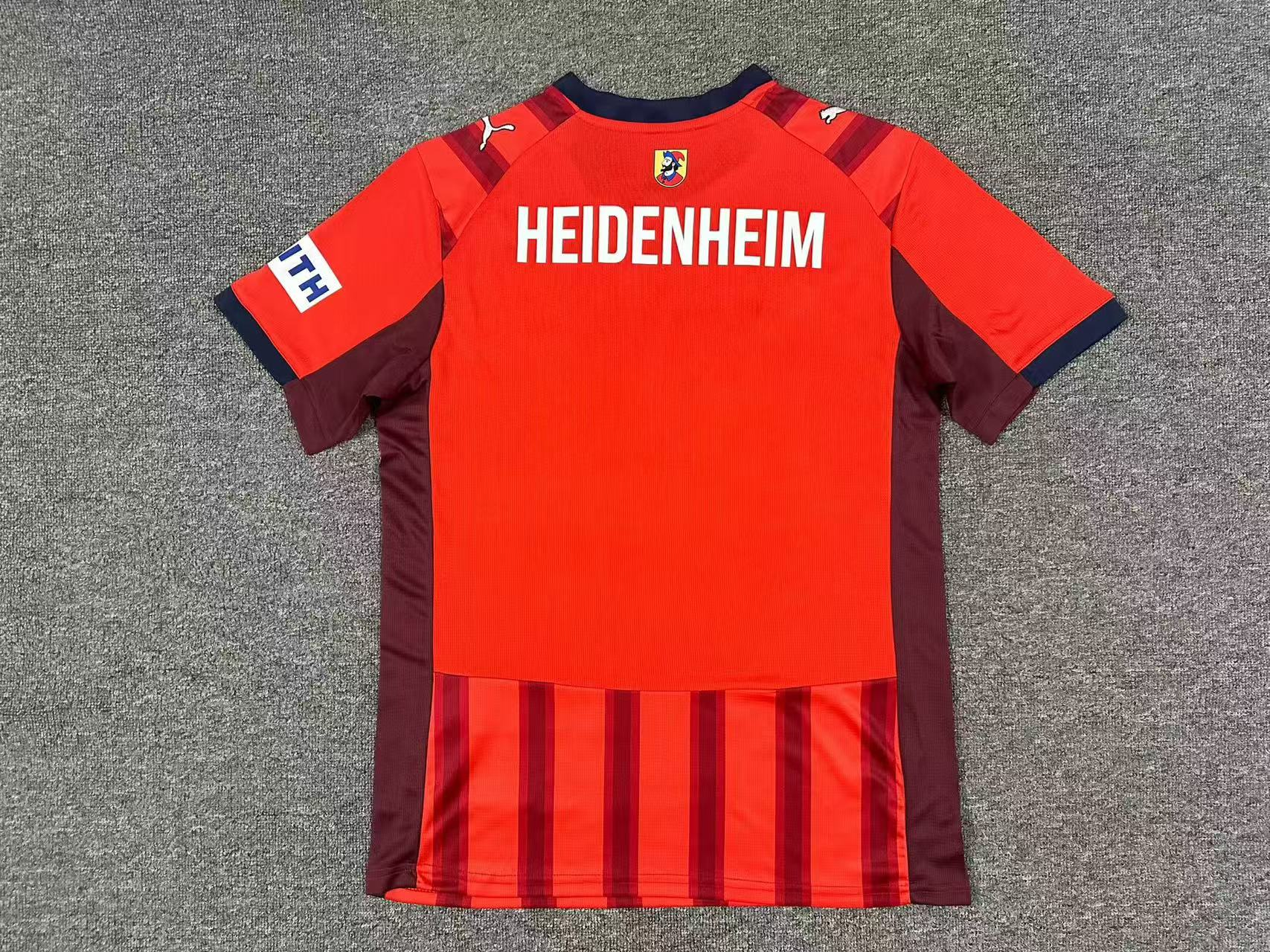 25/26 Heidenheim Home Football Jersey  1:1 Thai Qualitys