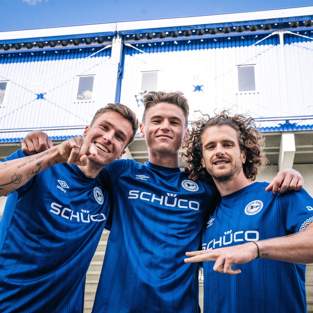 (S-4XL)Arminia Bielefeld 25-26 Home Kit 1:1 Thai quality