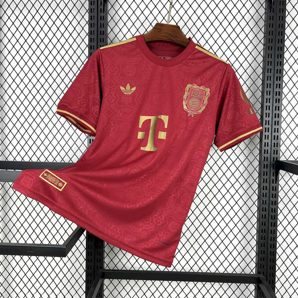 (S-4XL)2025 Bayern Munich 125th Anniversary Jersey 1:1 Thai Quality