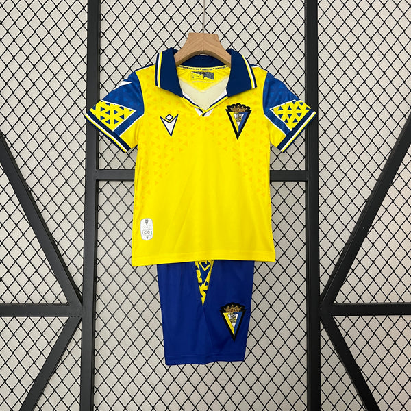 Kids Cadiz 24/25 Home Kit Football Shirt 1:1 Thai Quality
