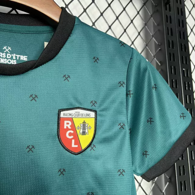 24/25 RC Lens Away Football Jersey Kids Size 1:1 Thai Quality