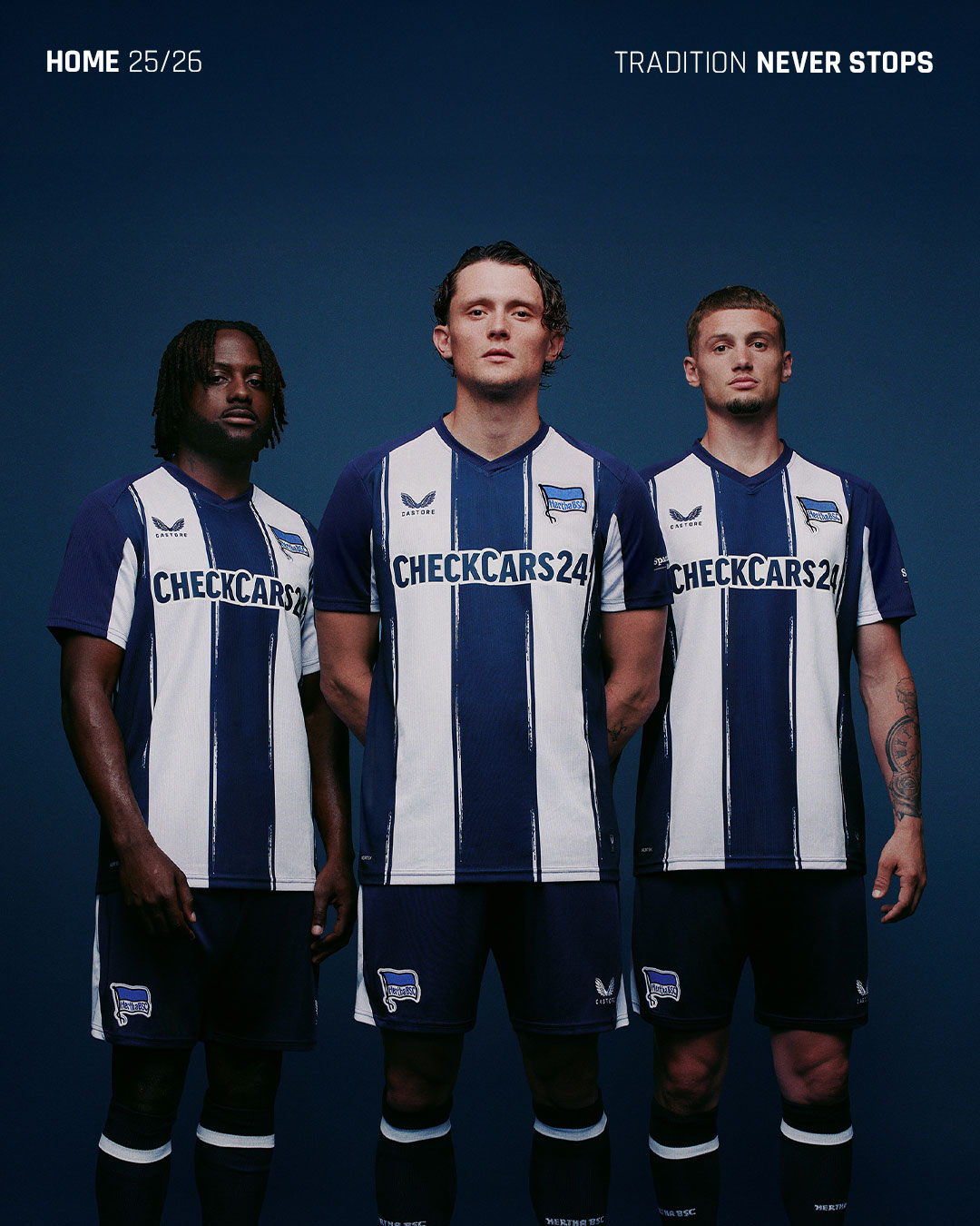 Hertha Berlin 25/26 Home Football Shirt 1:1 Thai Quality