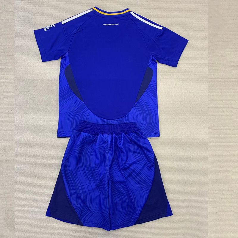 Leicester City Home Jersey 24/25 Football Jersey + Shorts 1:1 Thai quality