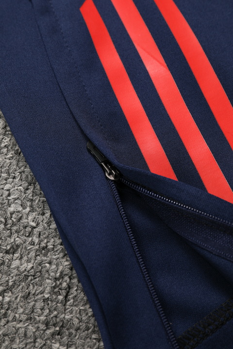 24/25 Manchester United's half-pulled training suit 1:1 Thai quality