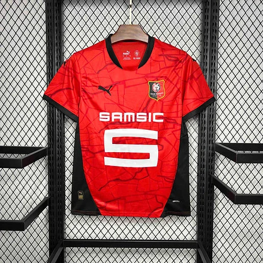 24/25 Stade Rennais Home Football Jersey