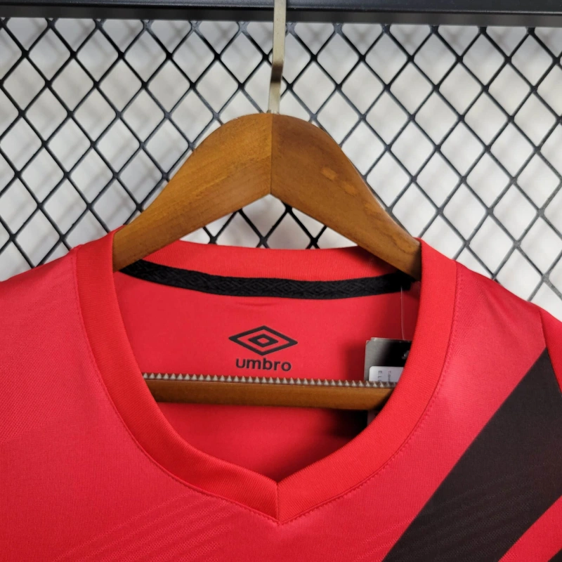 24/25 Atlético Paranaense Home Football Jersey 1:1 Thai Quality