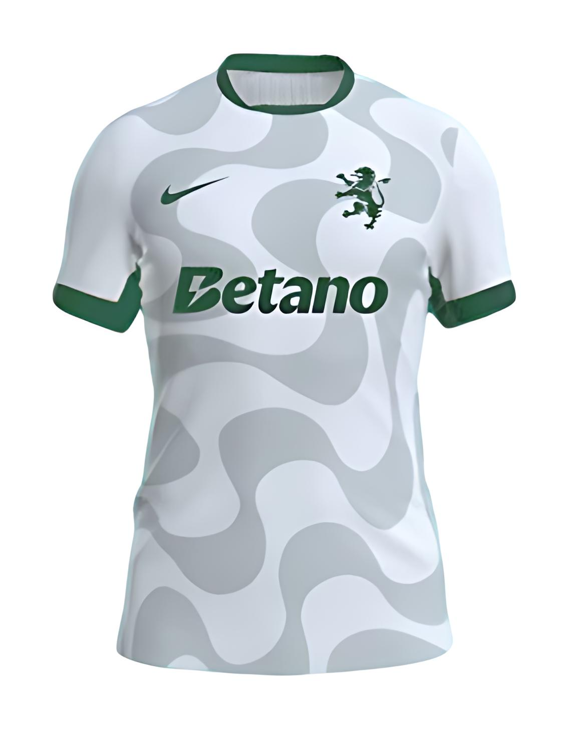 25/26 Sporting Lisbon White Away Jersey 1:1 Thai quality