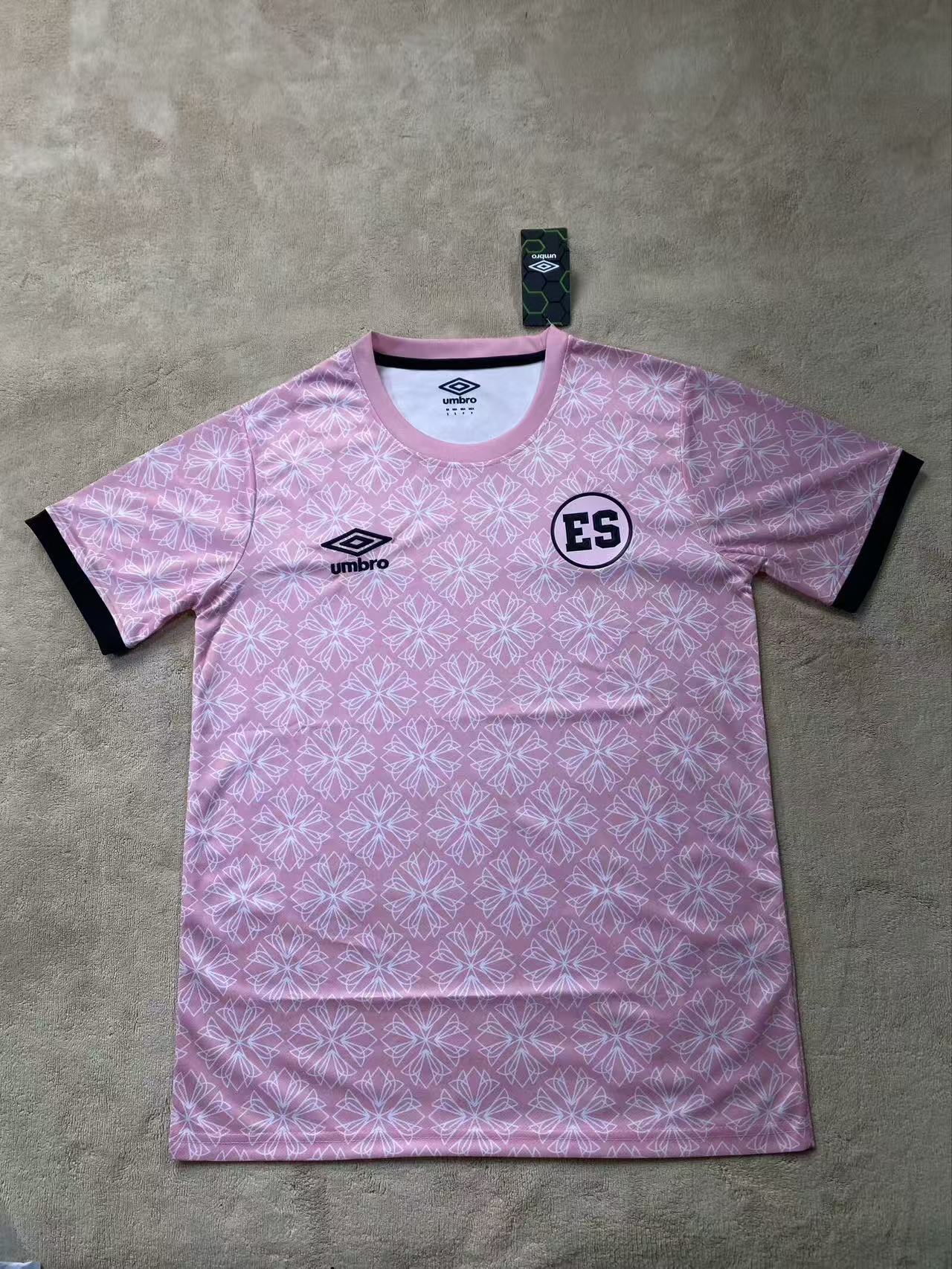 2025 El Salvador pre-match jersey - pink 1:1 Thai quality