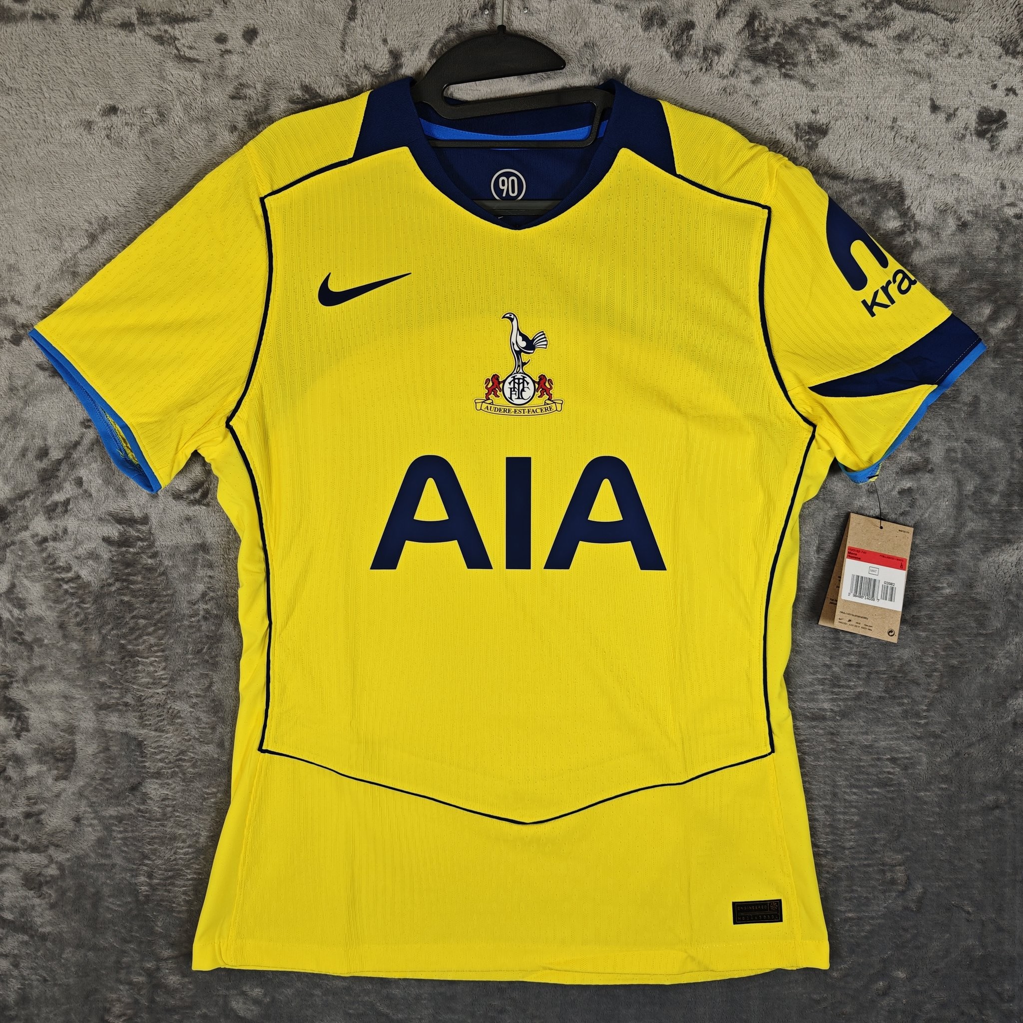 25/26 Tottenham Hotspur Third Away Football Jersey