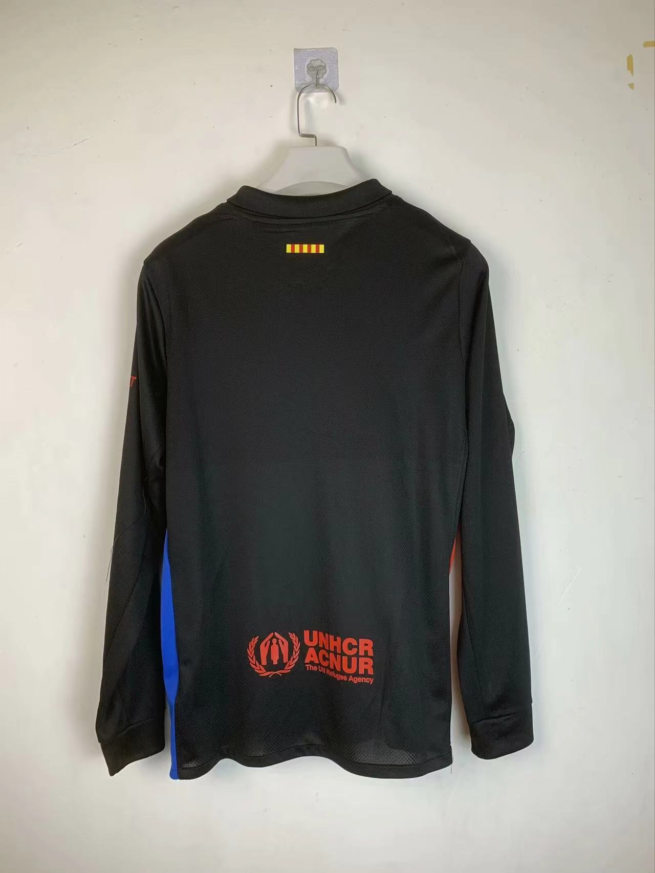 Barcelona Away Jersey 24/25 Football Jersey Long Sleeve 1:1 Thai quality