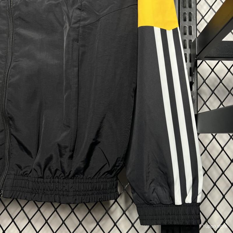 2024 Germany Black Windbreaker 1:1 Thai quality