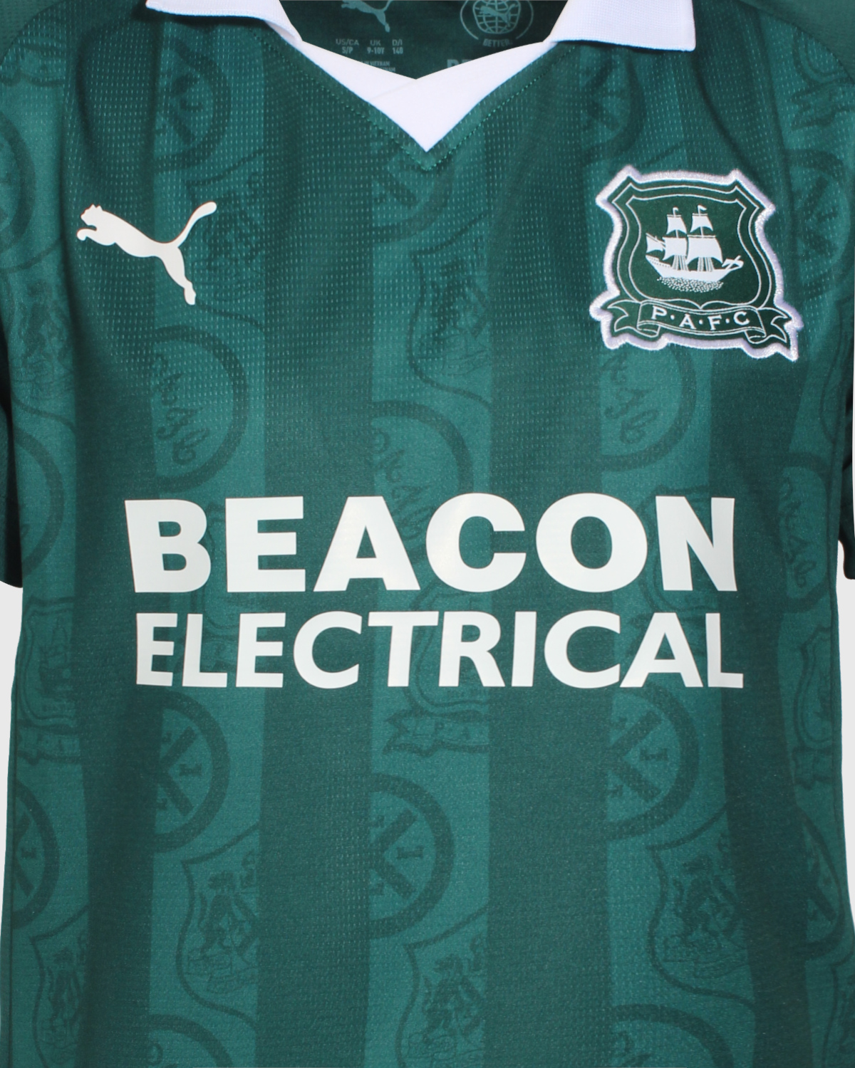 Kids Size 25/26 Plymouth Argyle Home Kit 1:1 Thai Quality