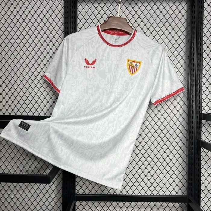 Sevilla Home Kit 24/25 Football Jersey 1:1 Thai Quality