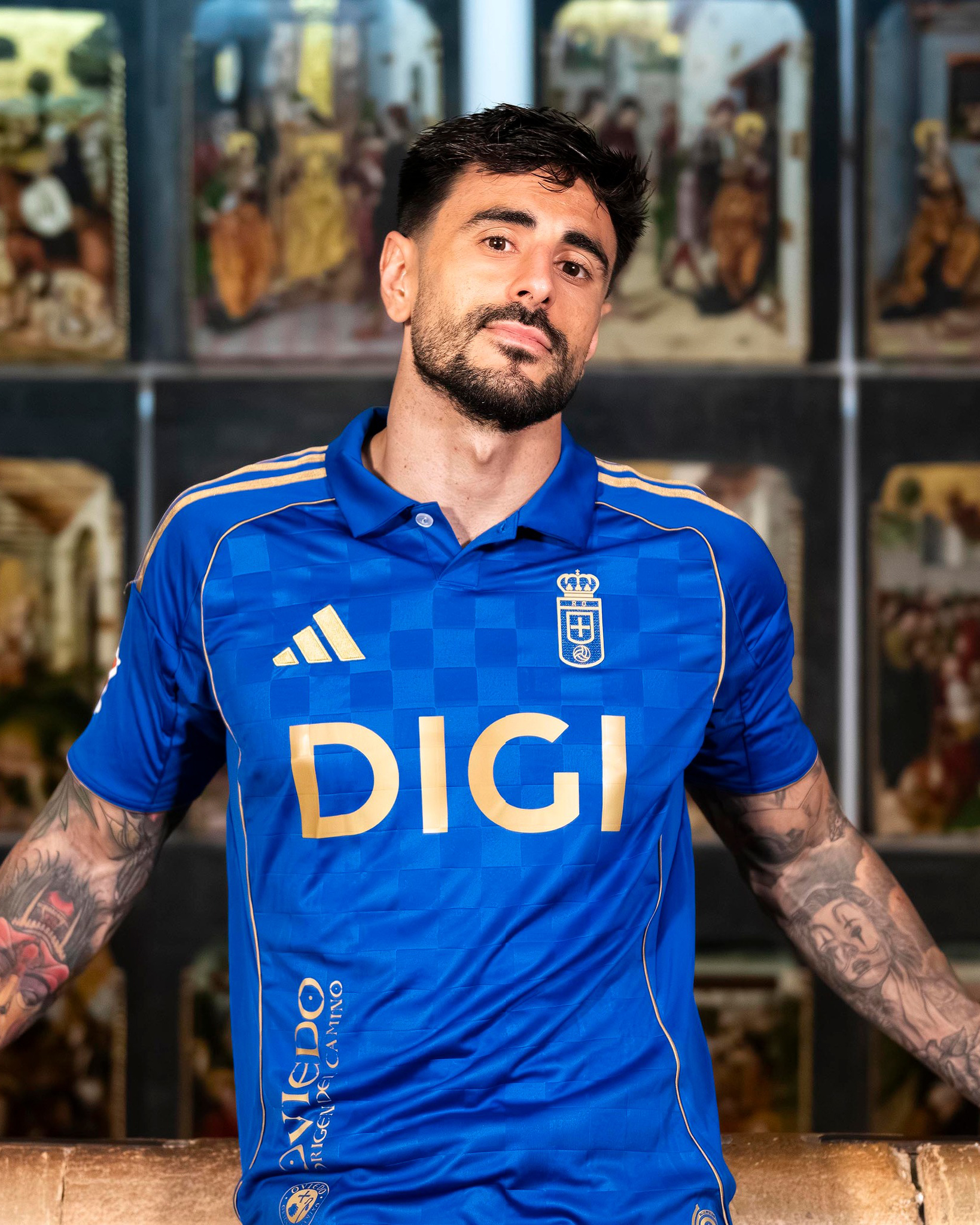 Real Oviedo 25-26 La Liga Centenary Home Kit