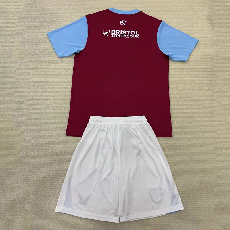 24/25 Burnley  Home Football Shirt + Shorts1:1 Thai Quality