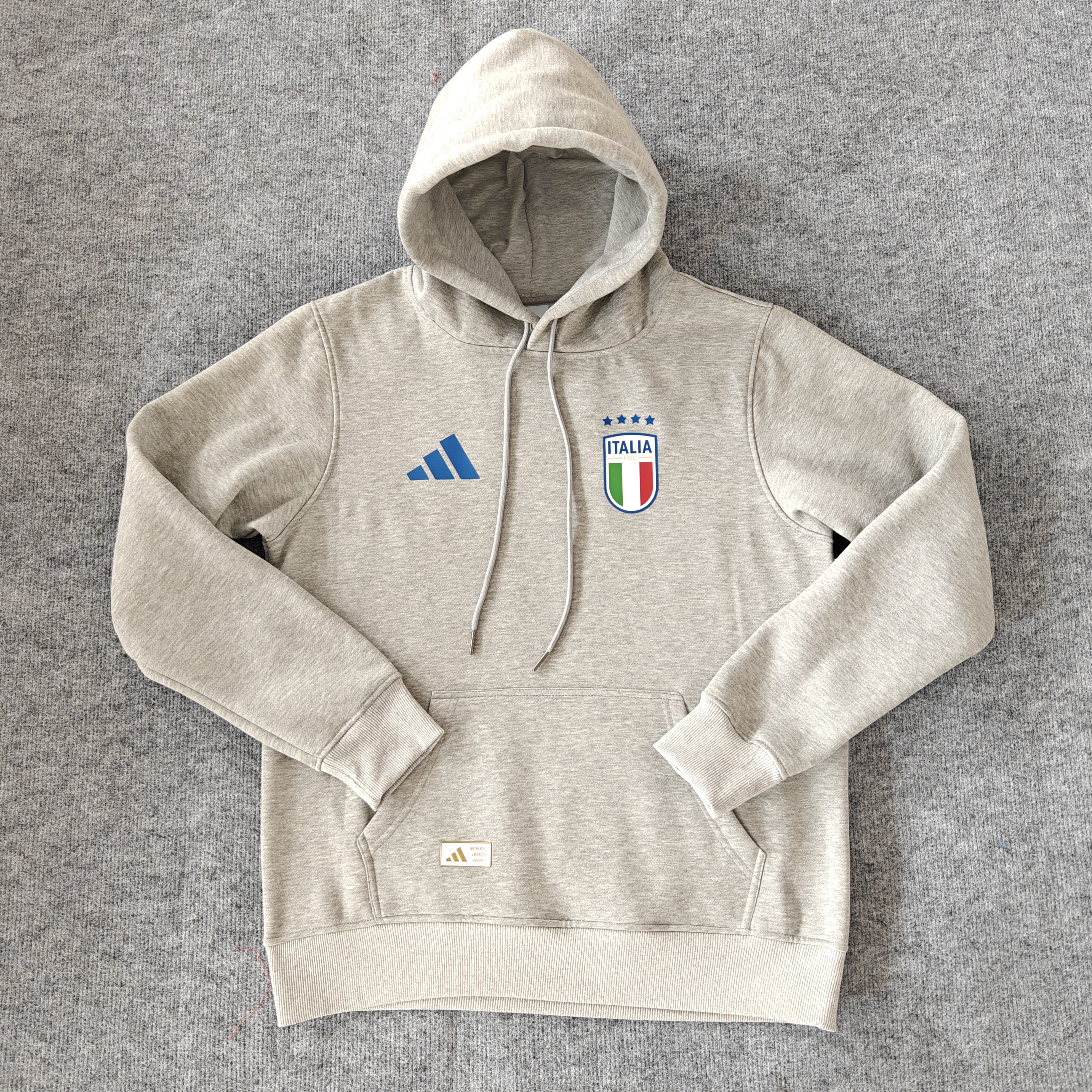 24/25 Italy Players Grey Hoodie 1:1 Thai quality