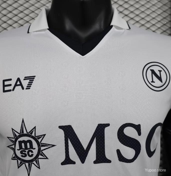 Player Version 24/25 Napoli Away Jersey 1:1 Thai Quality