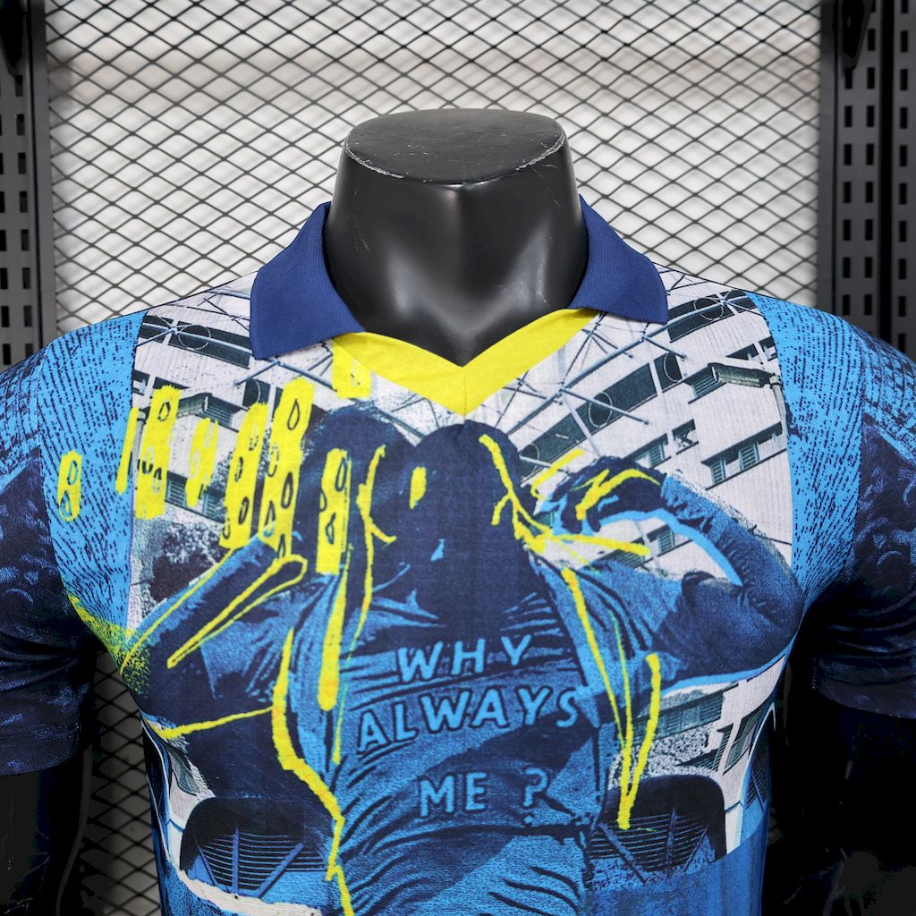 Manchester City 2025/26 Blue Special Edition Jersey Player Version 1:1 Thai Quality