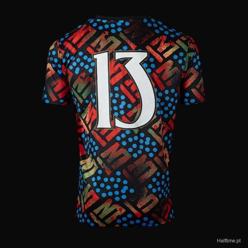 24/25 Olympique Marseille Africa Black Special Pre-Match Jersey 1:1 Thai quality