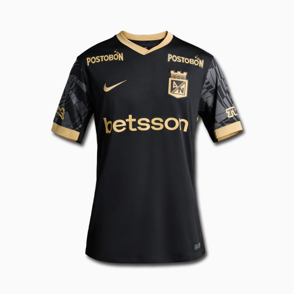 (S-4XL)2025 Atlético Nacional Away Jersey Football Kit 1:1 Thai Quality