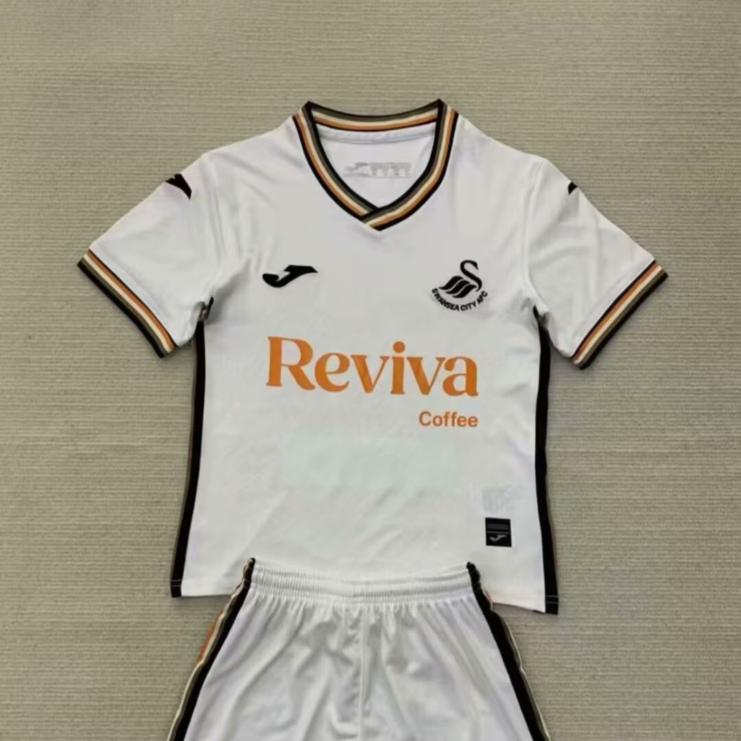 Kids 24/25 Swansea City Home Football Shirt