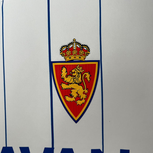 24/25 Real Zaragoza Home Football Jersey 1:1 Thai Quality