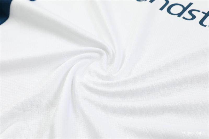 24/25 Olympique Marseille White Short Sleeve Jersey+Shorts  1:1 Thai quality