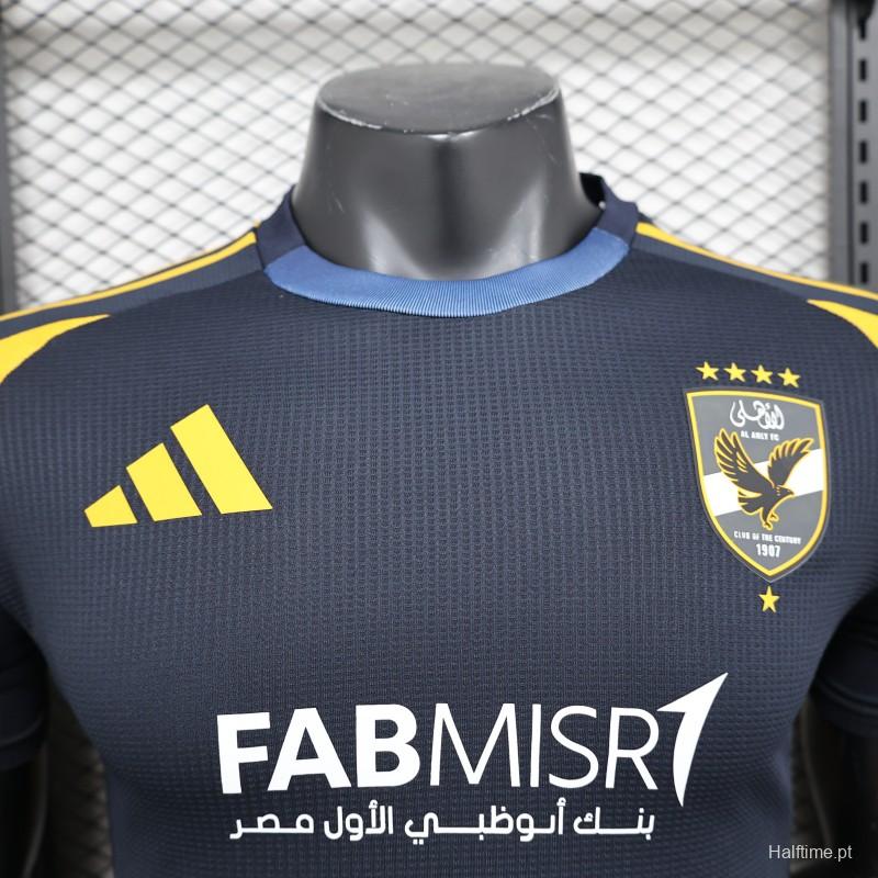 Player Version 24/25 Egypt Al Ahly Away Black Jersey 1:1 Thai quality