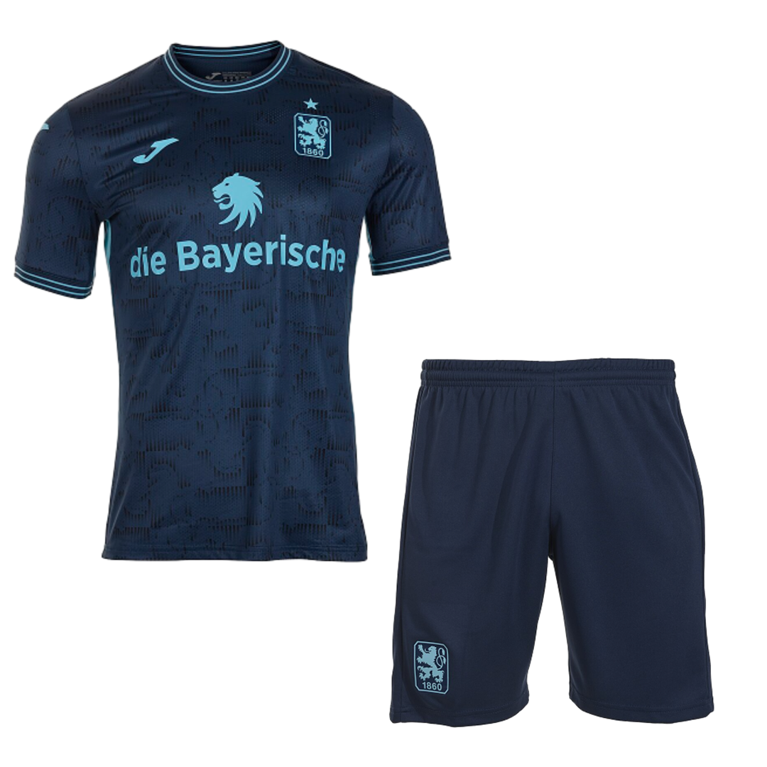 Kids TSV 1860 Munich 25-26 Away Kit 1:1 Thai Quality