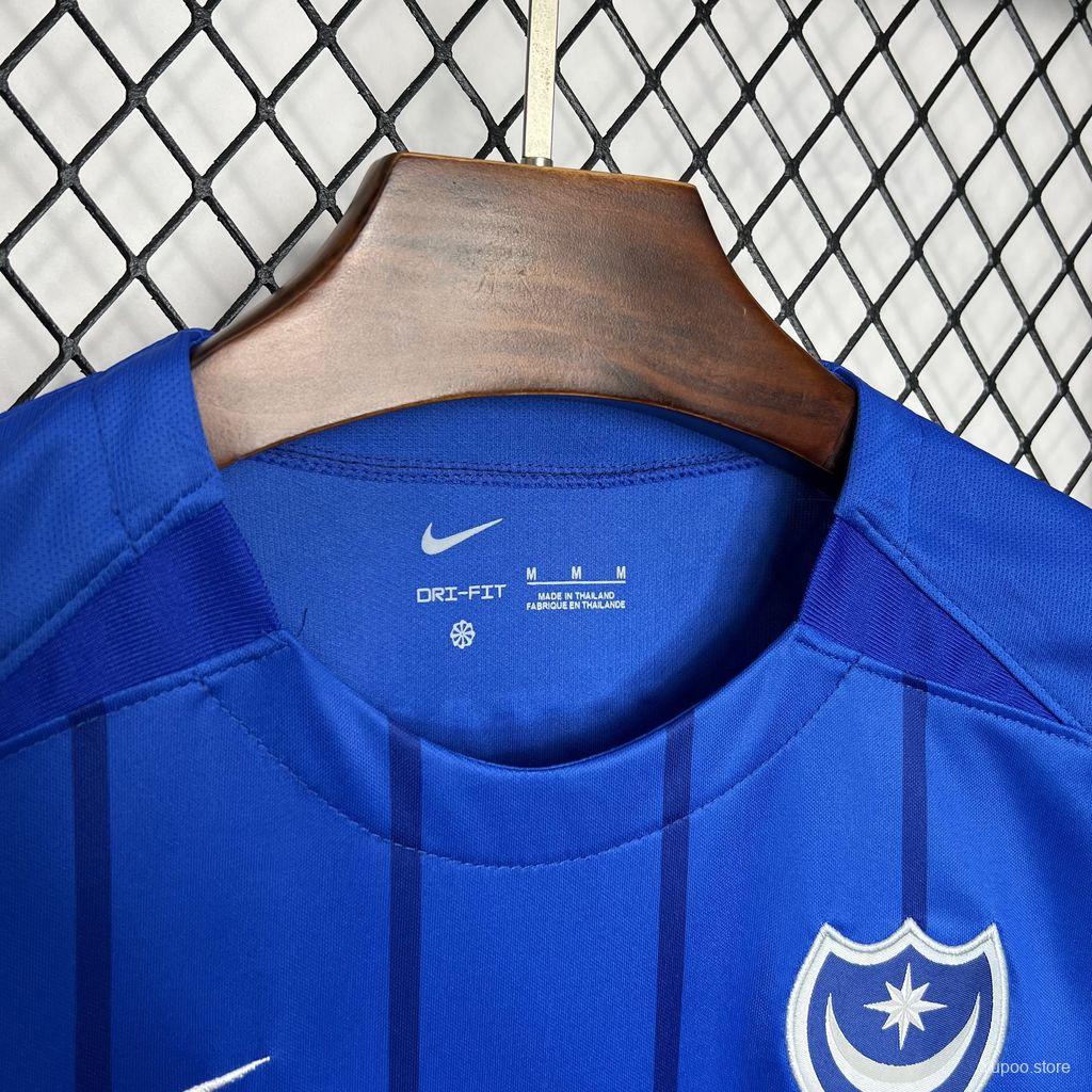 Kids 24/25 Portsmouth Home Jersey 1:1 Thai Quality