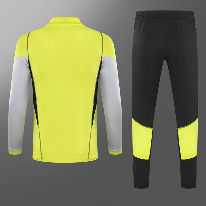 24/25 Flamengo yellow half-zip training suit 1:1 Thai quality