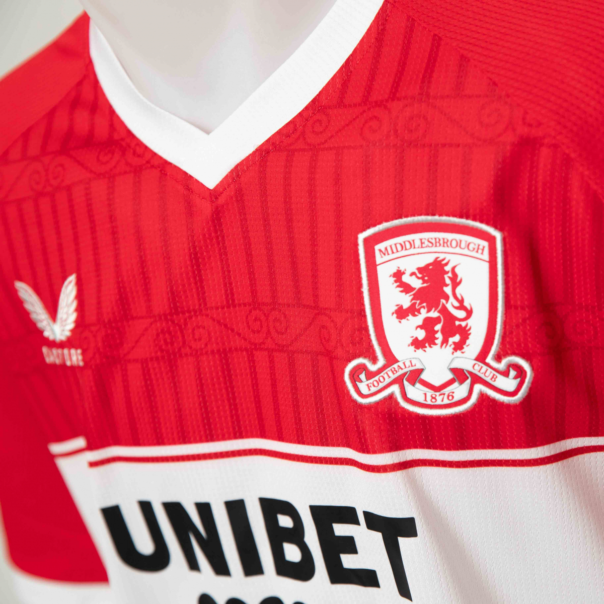 25/26 Middlesbrough Home Shirt 1:1 Thai Quality