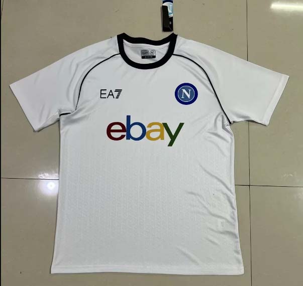 2023/2024 Napoli Training Wear white Soccer Jersey 1:1 Thai Quality