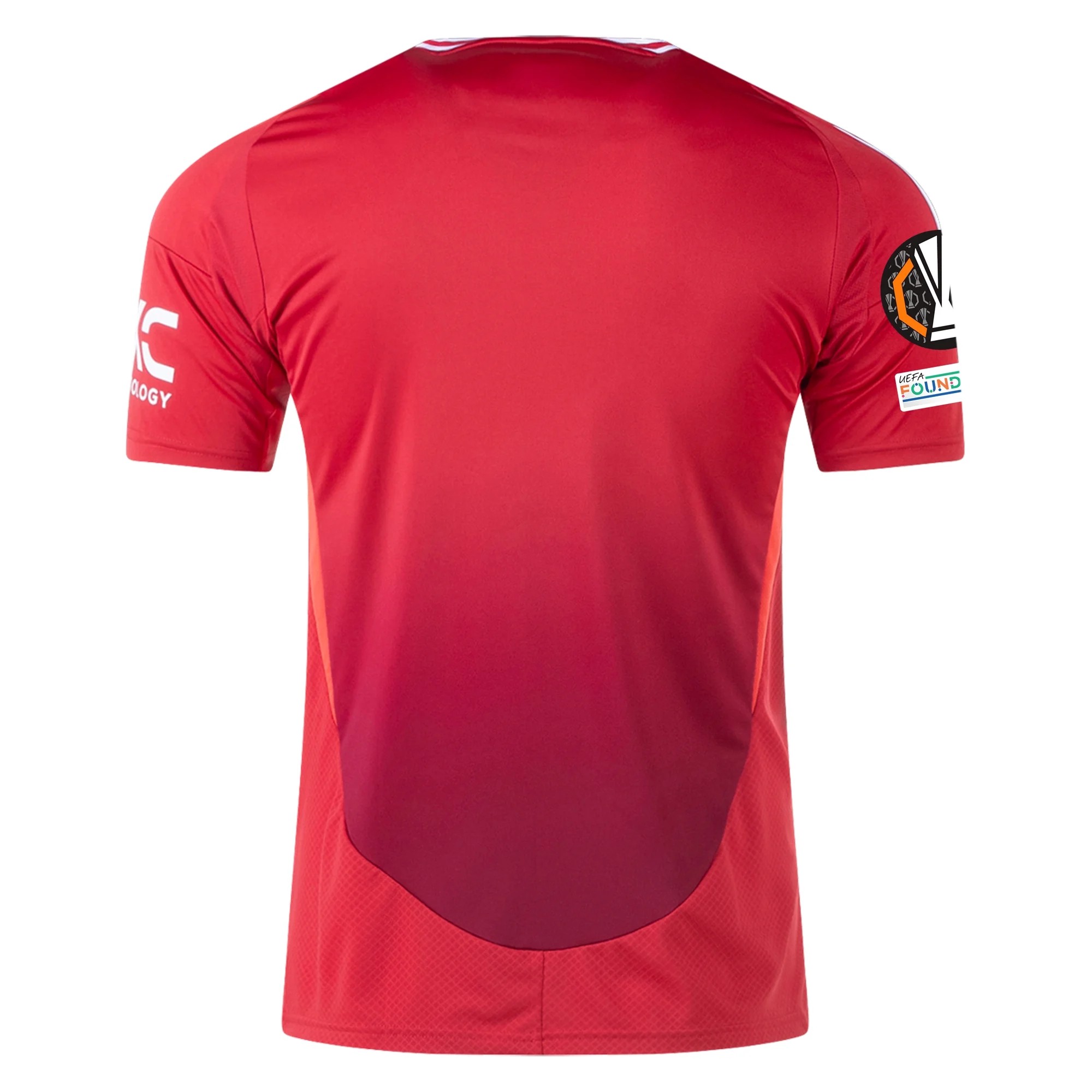 24/25 Manchester United Home Jersey w/ Europa League Patches