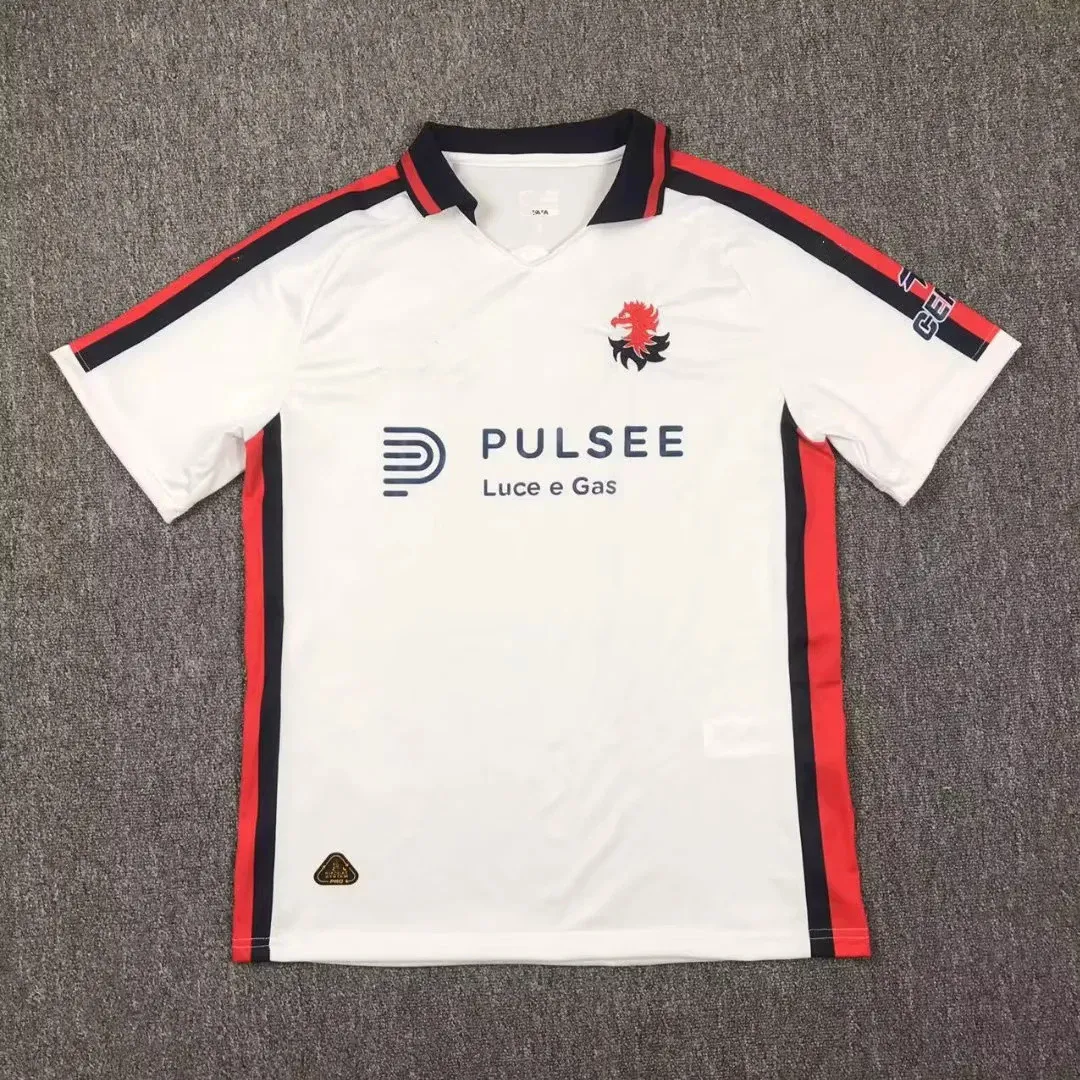 (With ads) 24/25 Genoa Away Jersey 1:1 Thai Quality