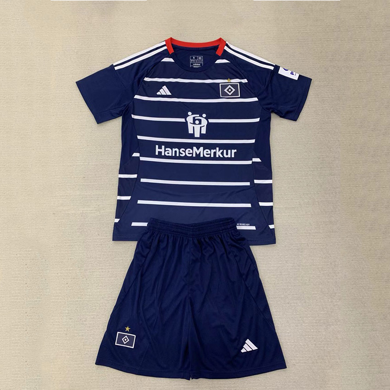 24/25 Hamburger SV Away Jersey + shorts 1:1 Thai Quality