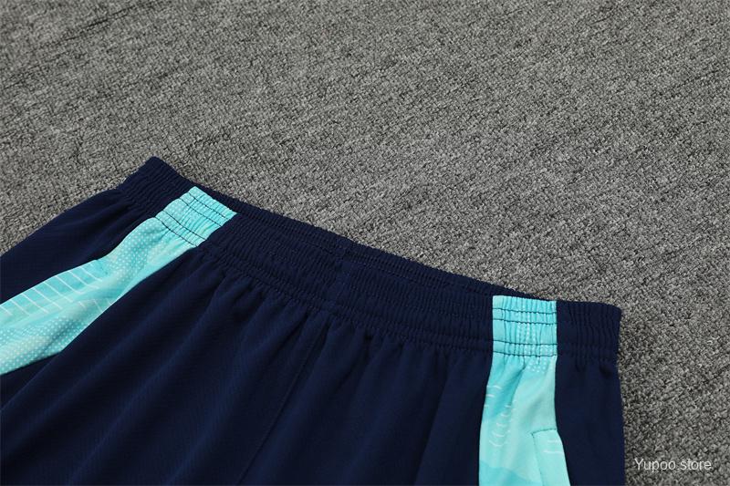 24/25 Chelsea Lake Green Short Sleeve Jersey+Shorts 1:1 Thai quality