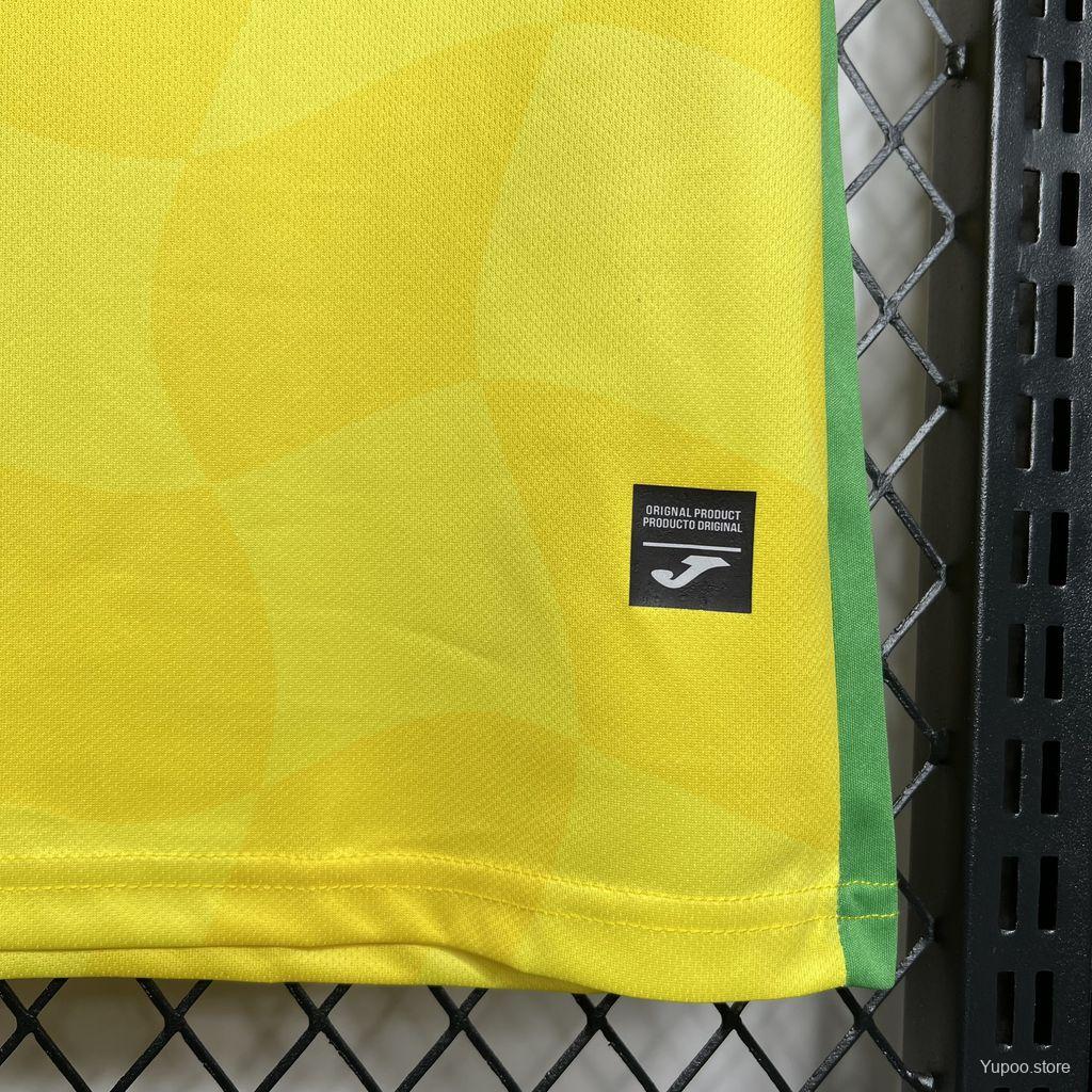 24/25 Norwich City Home Jersey 1:1 Thai Quality