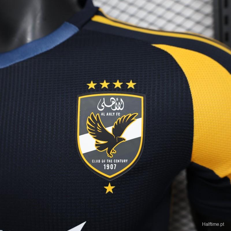 Player Version 24/25 Egypt Al Ahly Away Black Jersey 1:1 Thai quality