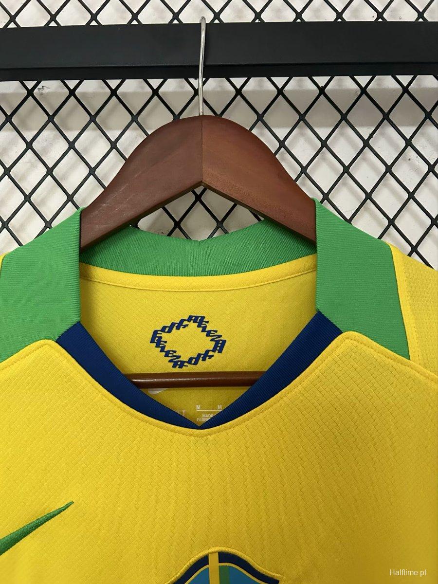 2025 Brazil Home Jersey 1:1 Thai Quality