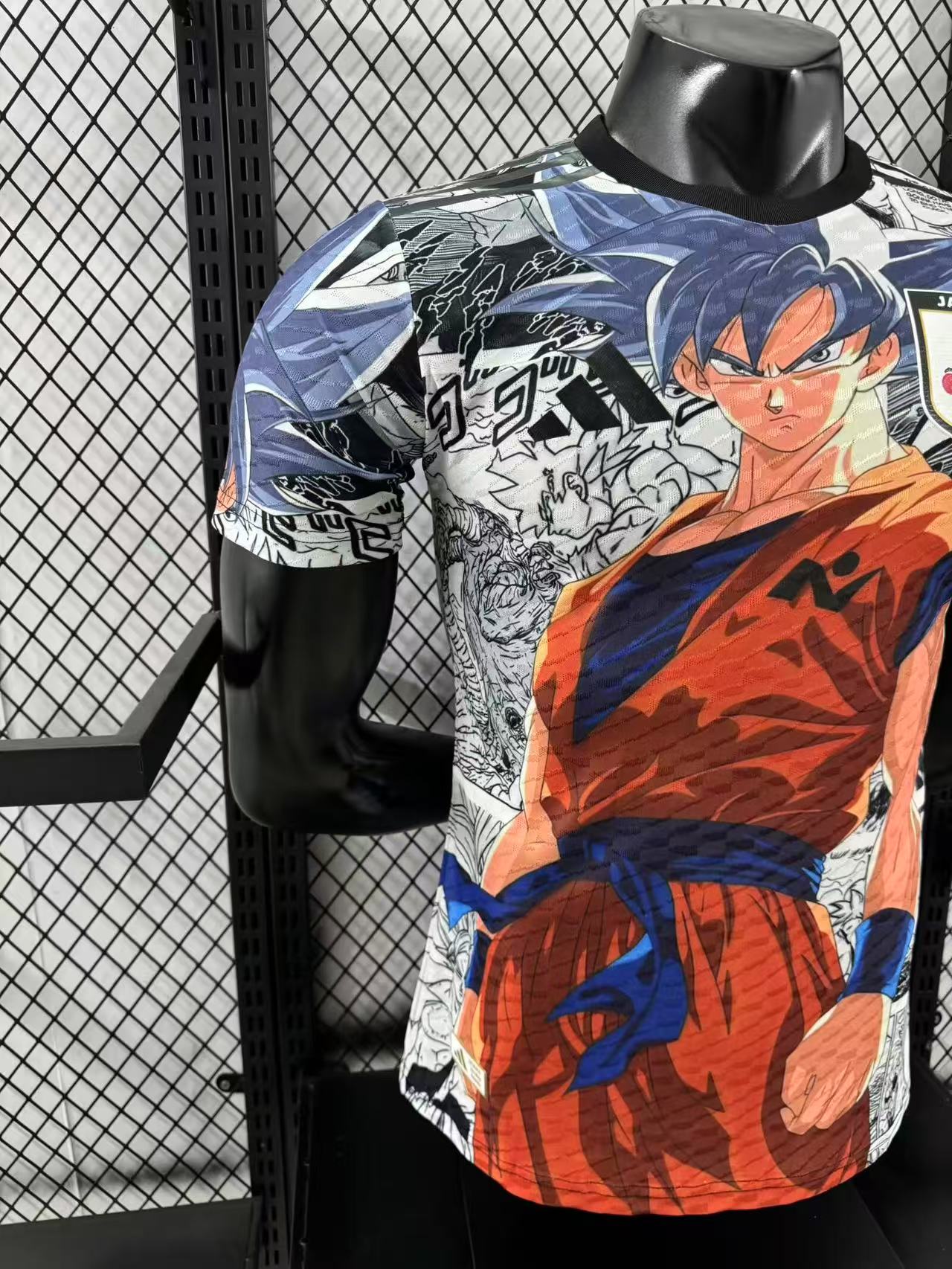Player version 25/26 Japan Dragon Ball Silver-Haired Goku Special Edition Jersey 1:1 Thai quality