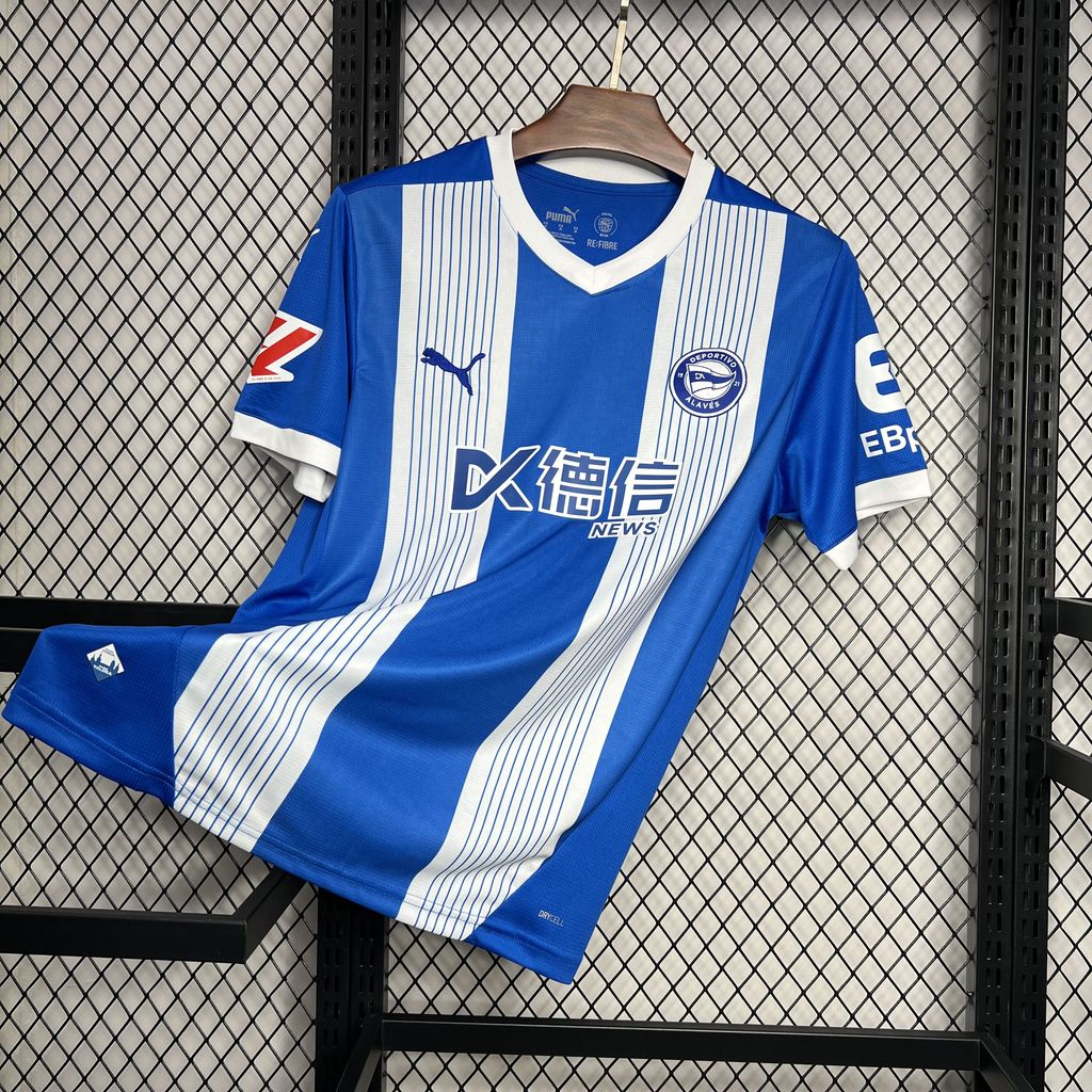 2024/2025 Deportivo Alaves Home Football Shirt 1:1 Thai Quality