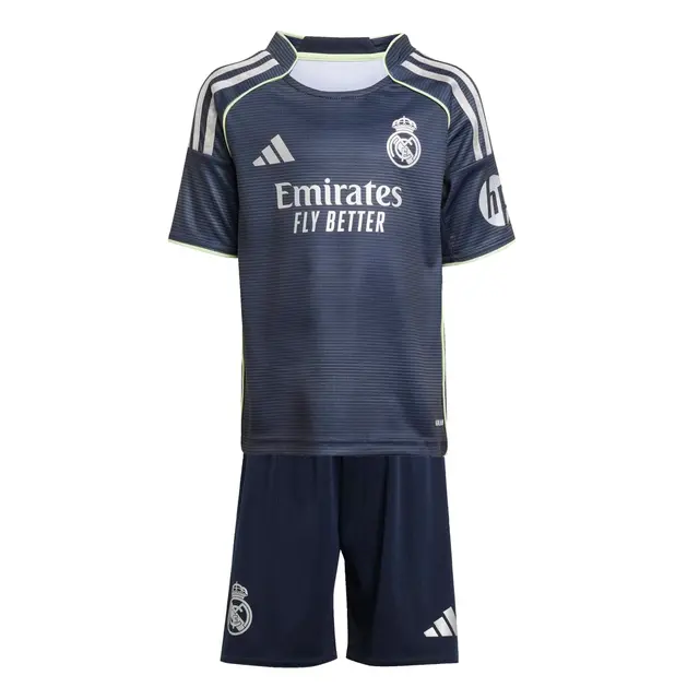 Kids Real Madrid Jersey 25/26 away Kit