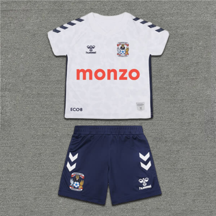 Kids Size 24/25 Coventry City Home Kit 1:1 Thai Quality