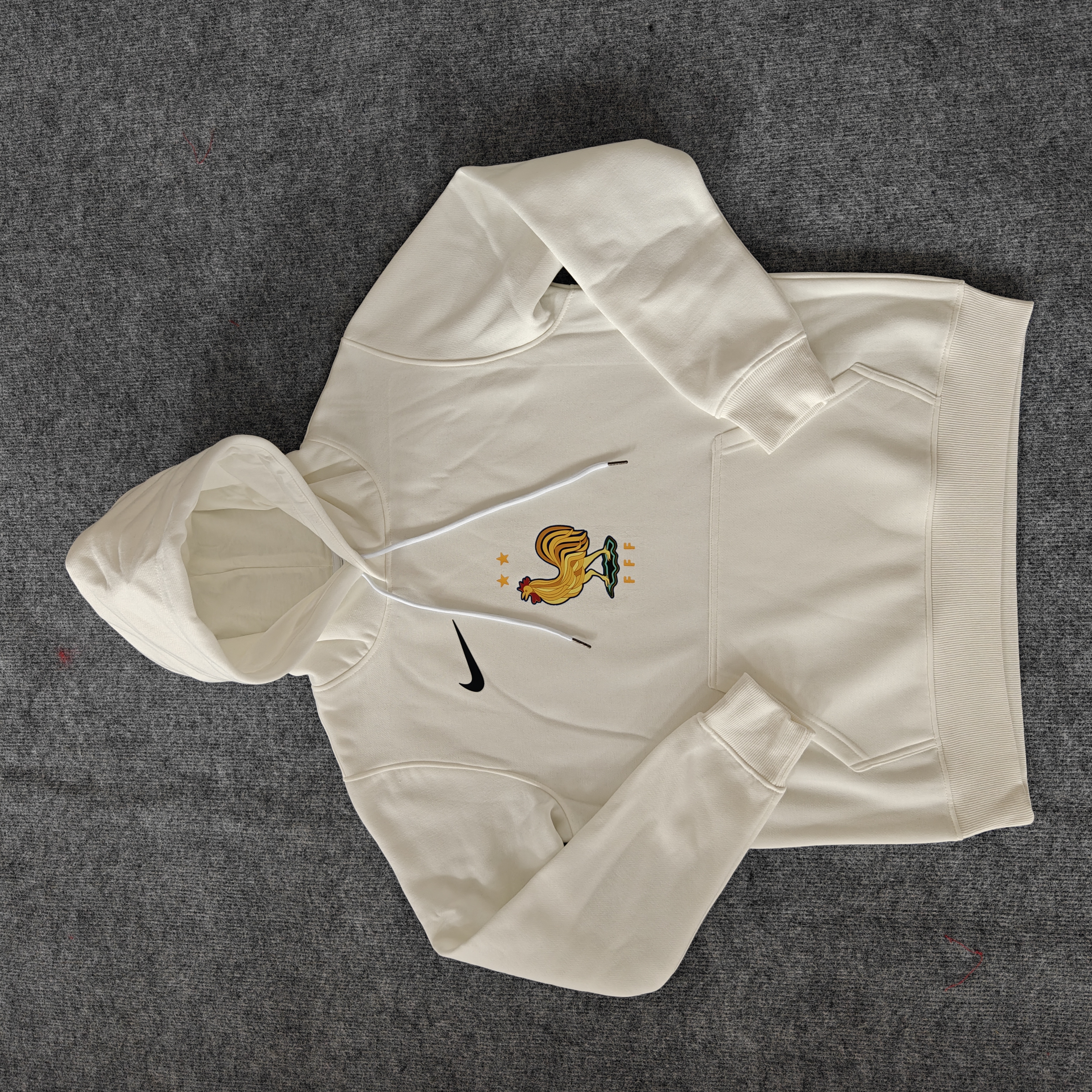 24/25 France players white hoodie 1:1 Thai quality