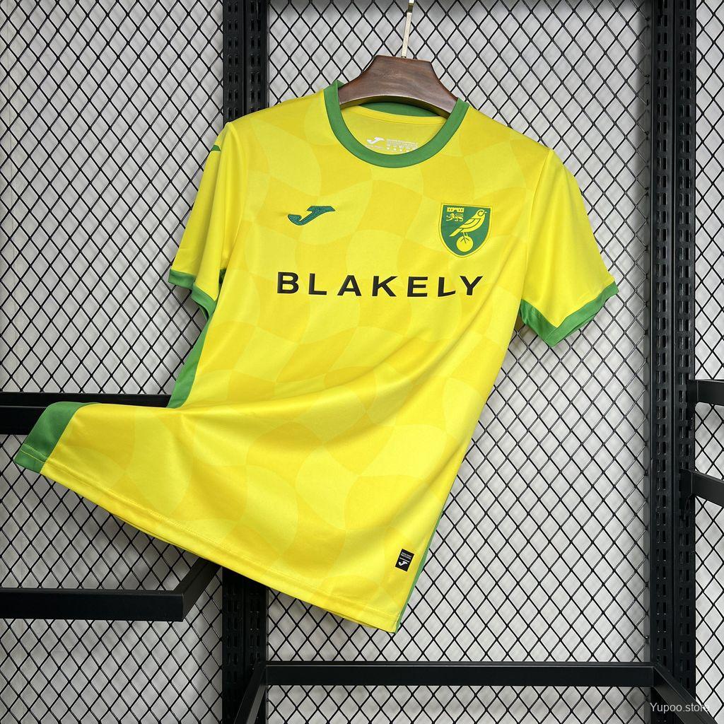 24/25 Norwich City Home Jersey 1:1 Thai Quality