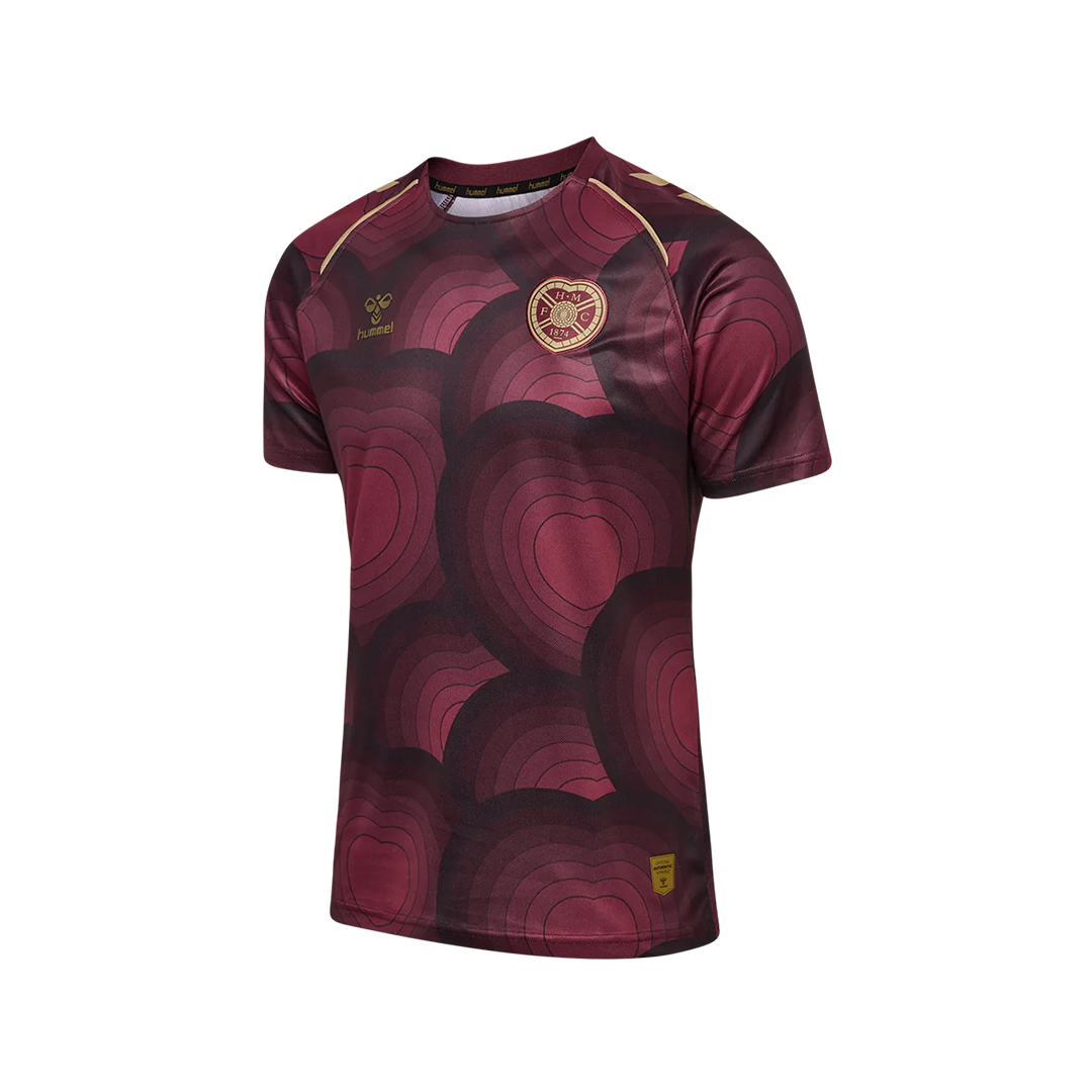 25/26 Hearts Home & Away match day short sleeve jersey 1:1 thai quality