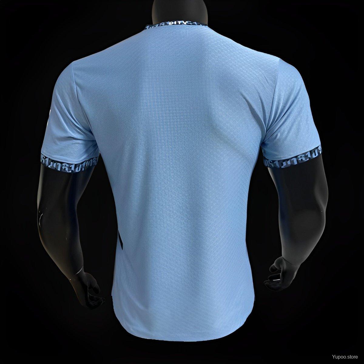 Player MCFC Home Kit 24/25 Football Jersey 1:1 Thai quality